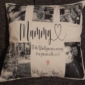 'Mummy' Personalised Photo Cushion